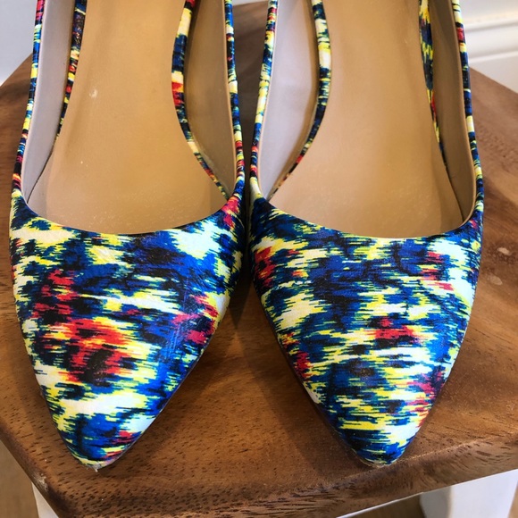 Joe’s Jeans Multicolor High Heels - Size 6.5 - Picture 15 of 15